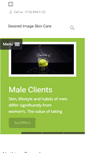 Mobile Screenshot of desiredimageskincare.com